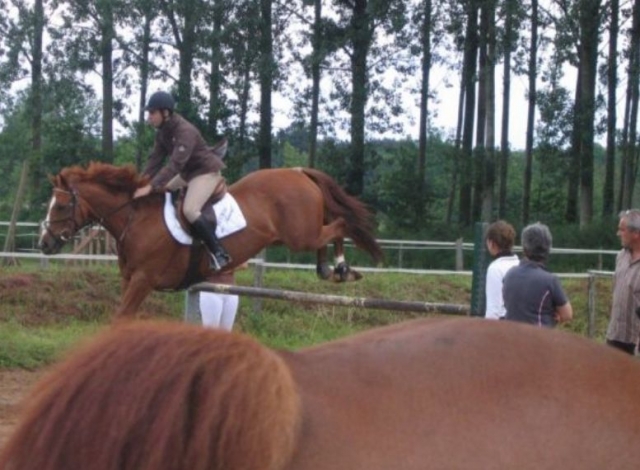  Pbaños a caballo cerca de Poitiers 